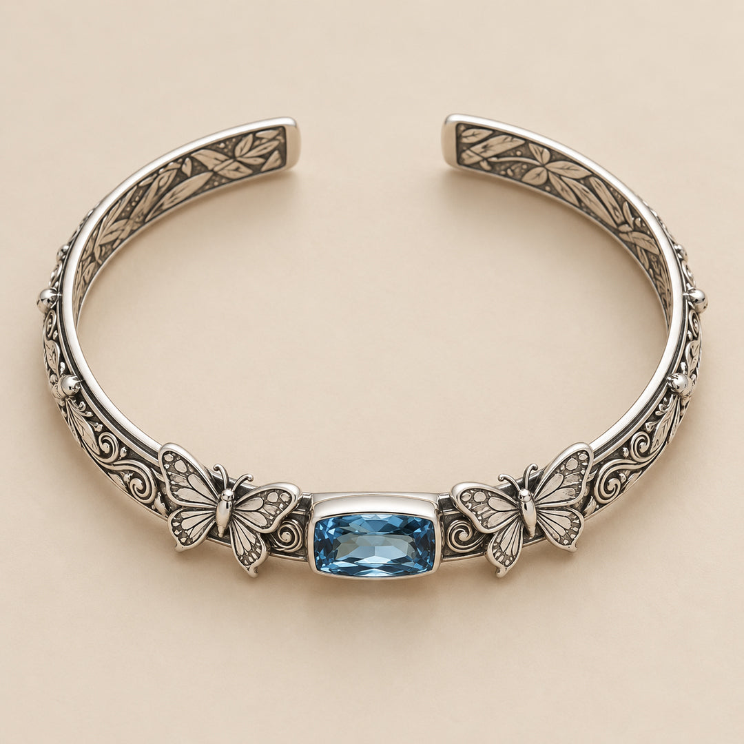 Isadora Butterfly Cuff Bracelet