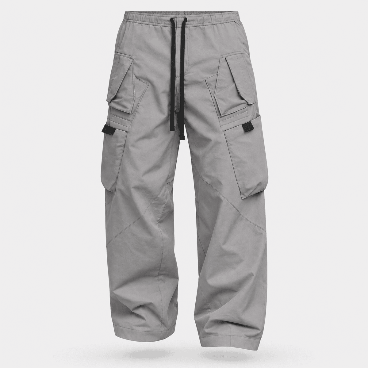 Urban Panel Cargo Trousers — Mid Grey