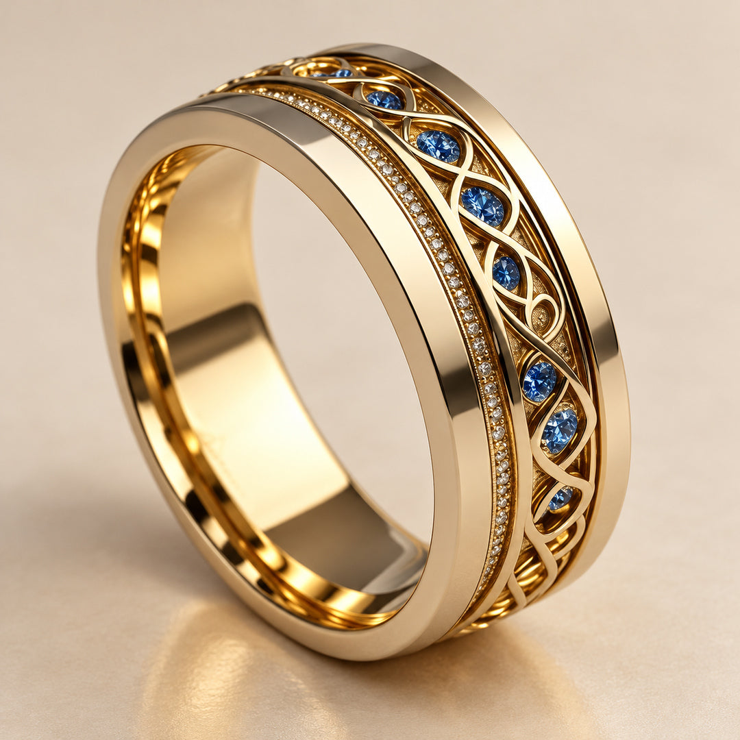 Aurelian Infinity Band Ring