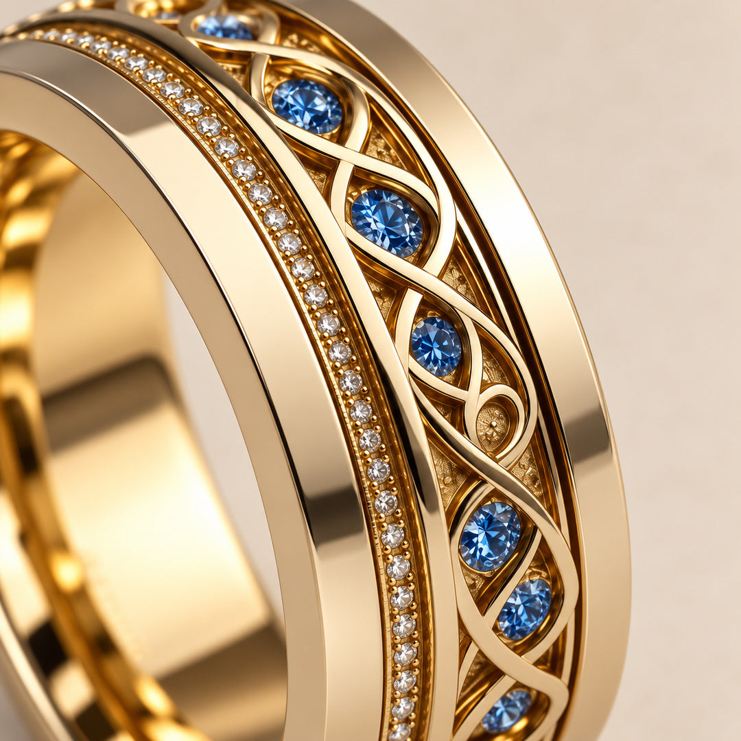 Aurelian Infinity Band Ring
