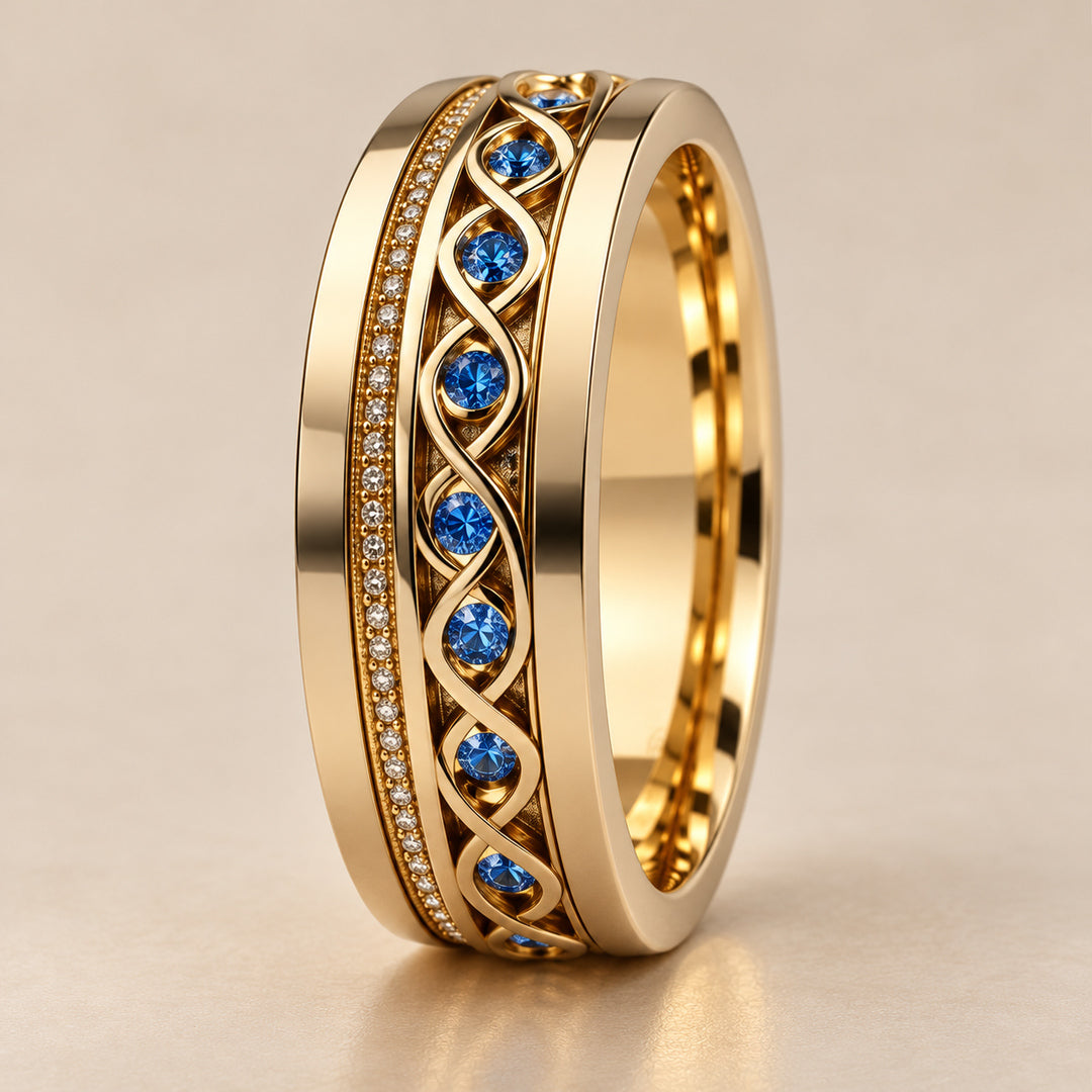 Aurelian Infinity Band Ring
