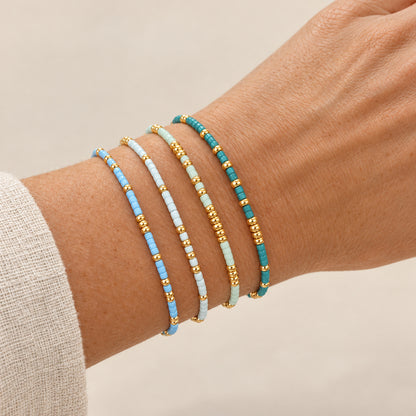 Marina Seed Bead Bracelet Set