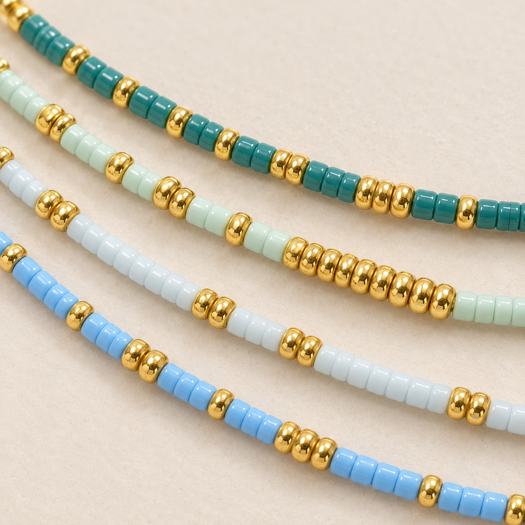 Marina Seed Bead Bracelet Set