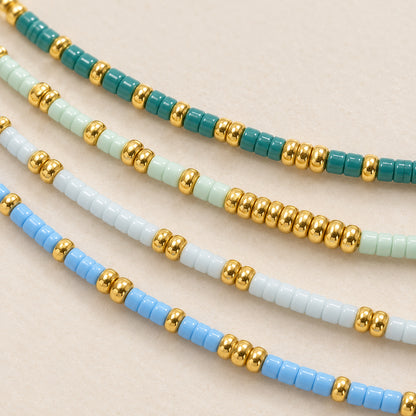 Marina Seed Bead Bracelet Set