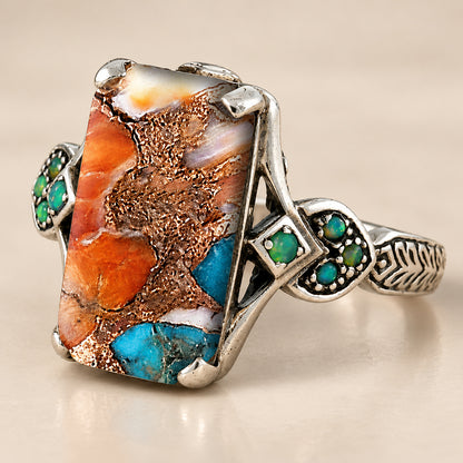 Mesa Mosaic Ring