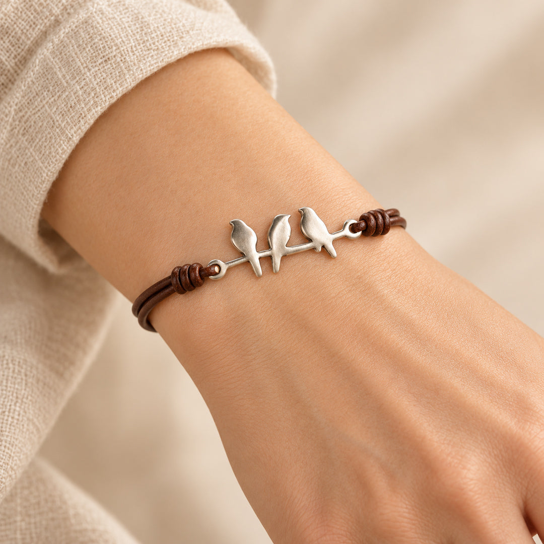Linnet Trio Cord Bracelet