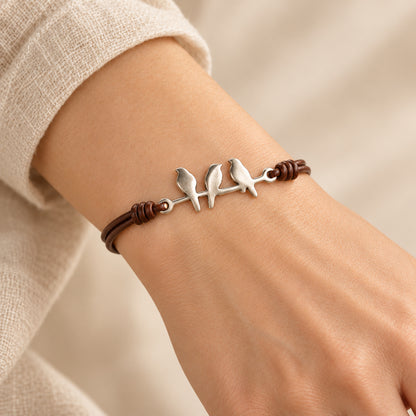 Linnet Trio Cord Bracelet